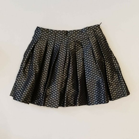 NEW JACADI PARIS PLEATED POLKA DOT SKIRT - SIZE 10A - Picture 1 of 5